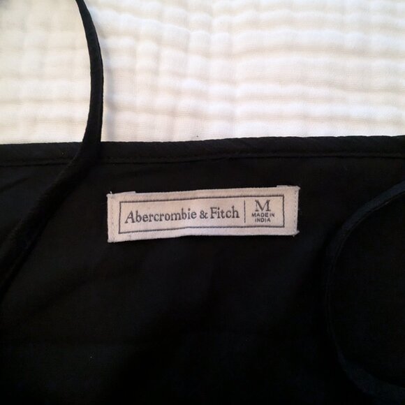 Abercrombie & Fitch Black Midi Dress - Picture 10 of 10